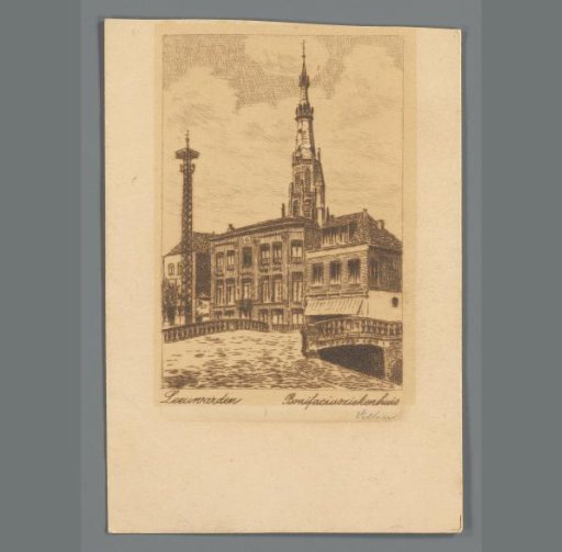 Sint-Bonifatius Hospital in the Amelandshuis, Leeuwarden