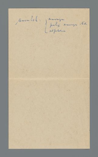 Letter with a list
