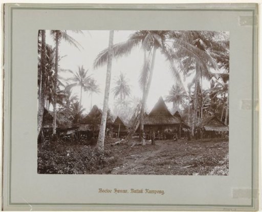 Boeloe Hawar, Battak Village on Sumatra