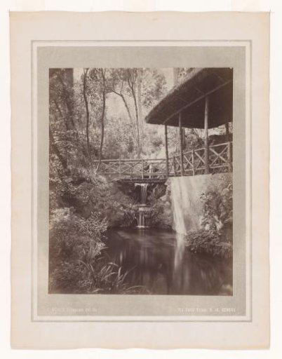 Villa Pallaviani, La Cascata