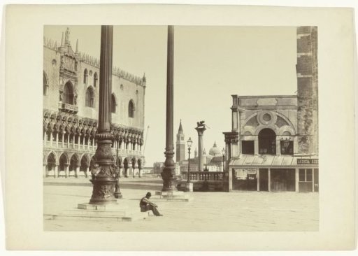 View of St. Mark's Square in Venice