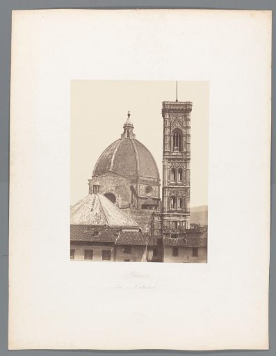 Dome and Campanile of the Cathedral in Florence