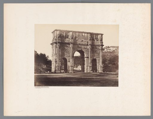 Arch of Constantine, North Side, Rome