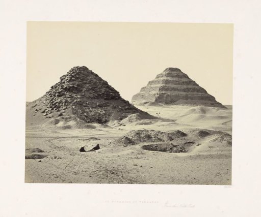 The pyramids of Saqqara