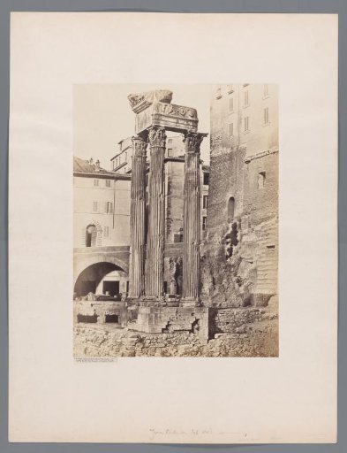 Columns of the Temple of Jupiter Tonans, Rome
