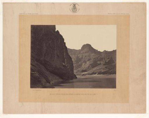 Black Cañon, Colorado River, United States ('Looking Below Near Camp 7')