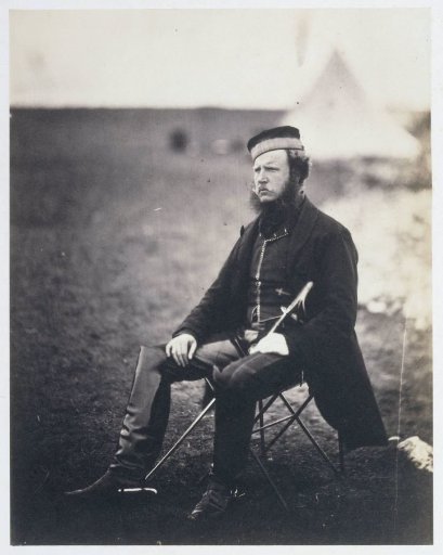 Portrait of Lieutenant-Colonel John Miller Adye of the Royal Artillery and Assistant Adjutant General of the British 'Ordnance Department' during the Crimean War