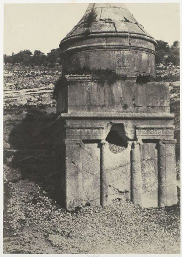Tomb of Absalom in the Valley of Josaphat in Jerusalem