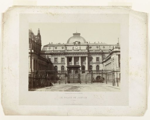 The Palace of Justice in Paris