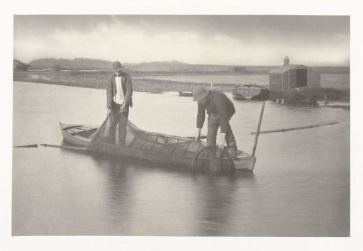 Eel Fishermen at the Norfolk Broads