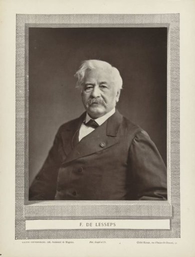 Portrait of Ferdinand de Lesseps