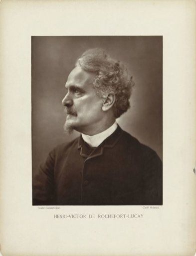 Portrait of Henri-Victor de Rochefort-Lucay