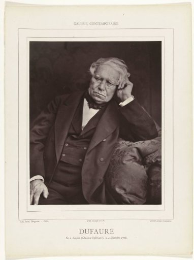 Portrait of the Politician Jules Dufaure