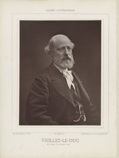 Portrait of Eugène Emmanuel Viollet-Le-Duc