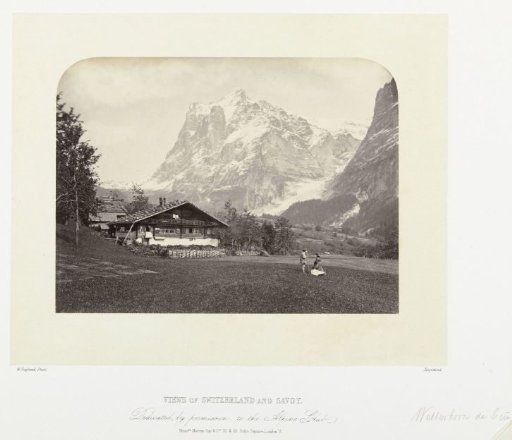 View of the Wetterhorn from Grindelwald