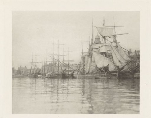Ships in the Harbour of Great Yarmouth