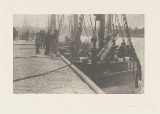 Sailors Unloading a Ship