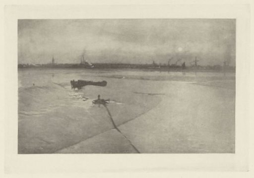 Reproduction of a Painting, View of the Coast at Great Yarmouth