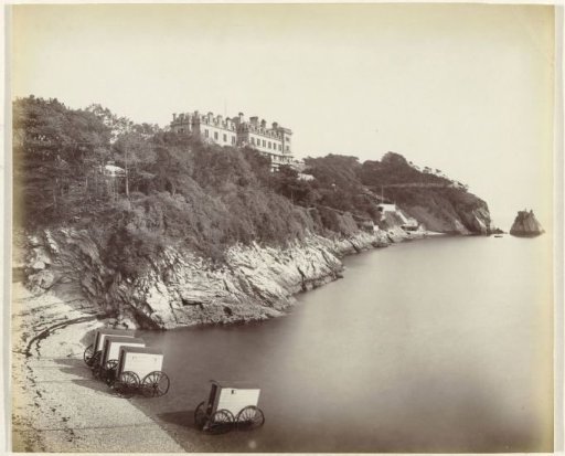 Bathing Carriages on the Coast in Great Britain