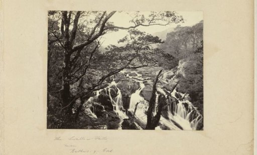 Waterfall at Betws-y-Coed, Wales