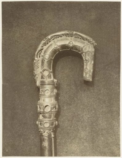 Handle of a Celtic staff