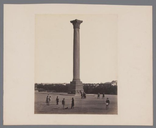 Pompey's Pillar at the Serapeum in Alexandria