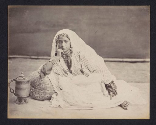 Portrait of an Unknown Woman with a Can, Jammu & Kashmir, India