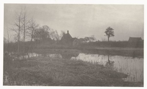 Evening landscape on the Norfolk Broads