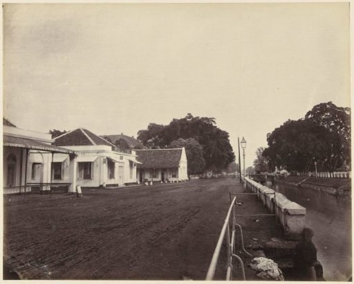 Hotel des Indes on the Molenvliet in Batavia