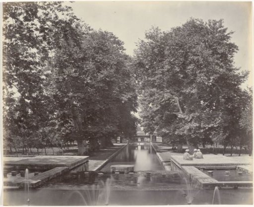 Shalimar Bagh in Srinagar, Jammu & Kashmir, India