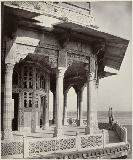 Balcony of Musamman Burg in the Agra Fort, Uttar Pradesh, India