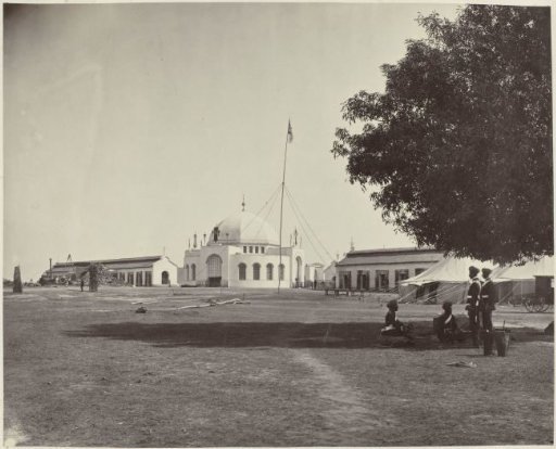Exhibition buildings at Jabapur, Madhya Pradesh, India