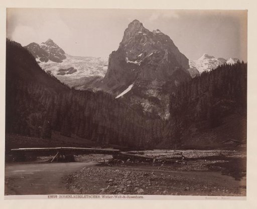 View of the Rosenhorn, Switzerland