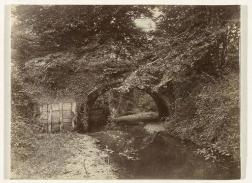Landscape with a bridge