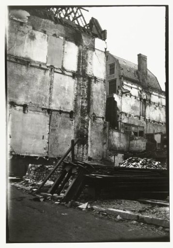 Demolition in an Amsterdam Street