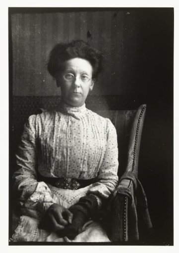 Portrait of Margaretha Breitner, Sister of the Photographer