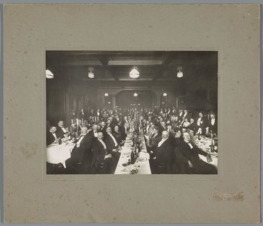 Group of People at a Dinner in Amsterdam