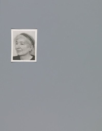 Passport photo of Marie Witsen-Schorr