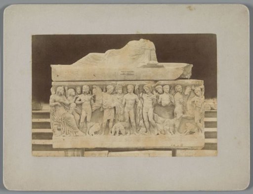 Sarcophagus in the museum in Arles