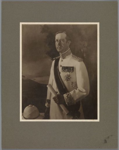 Reproduction after a lost painting by Willem Witsen of a portrait of J.P. van Limburg-Stirum
