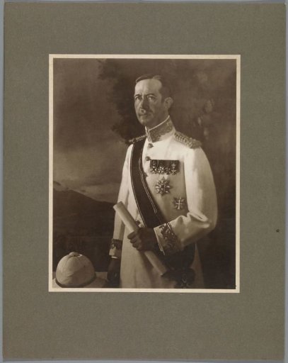 Reproduction after a lost painting by Willem Witsen of a portrait of J.P. van Limburg-Stirum