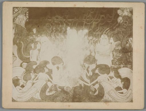 Reproduction after a painting by Jan Toorop