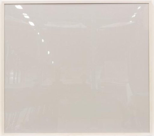 White engraved print frame