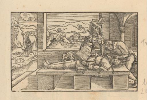 Allegory on blindness