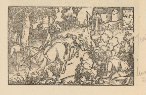 Men Flee from the Governor