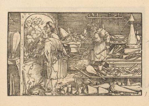 Two Alchemists in Their Workshop