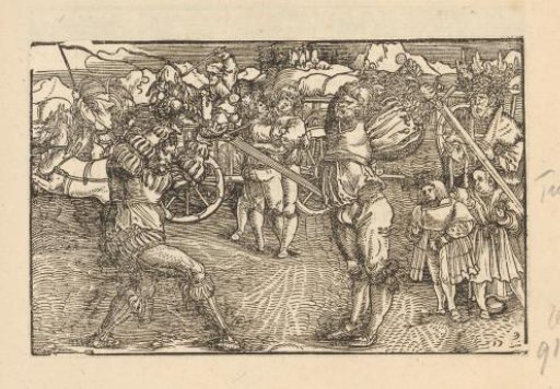 Fighting Men and a Coachman
