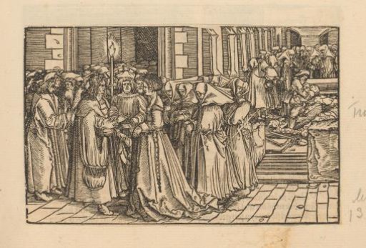 Marriage of a man and his second wife while his first wife is being buried