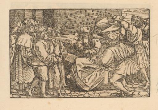 Man tormented by flies and people