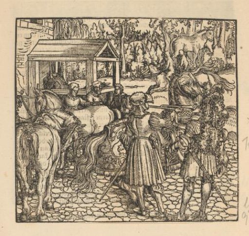Knights at a stud farm